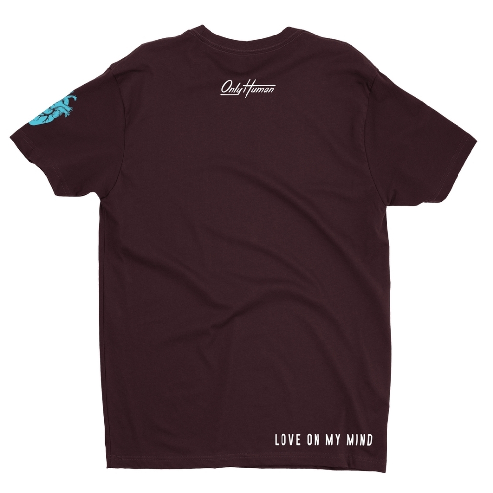 Only Human 'Heart On My Sleeve' Limited Edition, Gender Neutral T-shirt, XL